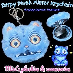 Derpy Plush Mirror Keychain